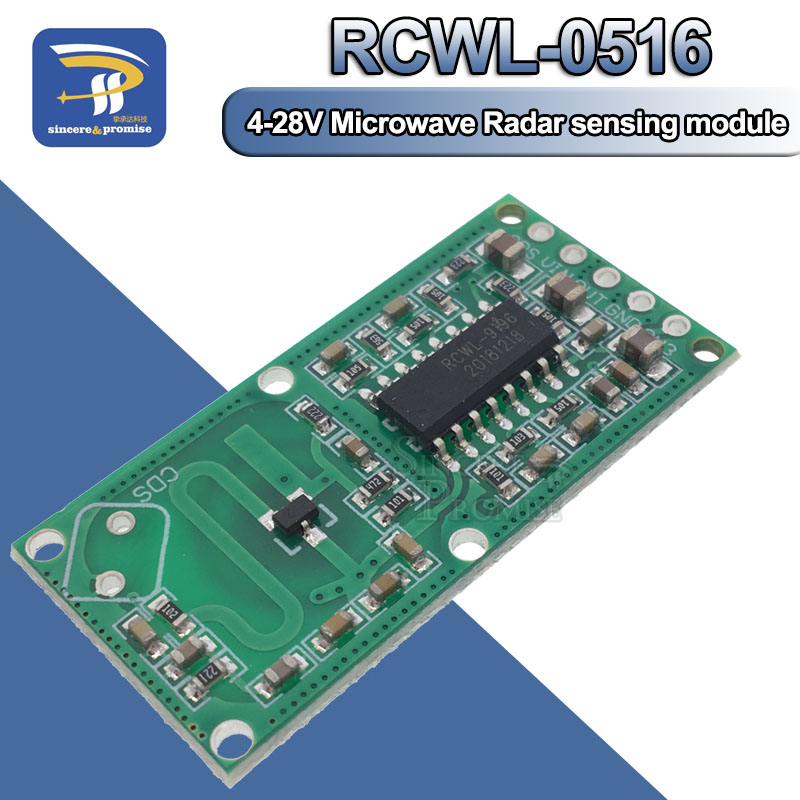 Arduino Diy Electronics - RCWL-0516 RCWL 0516 Microwave Radar Sensor