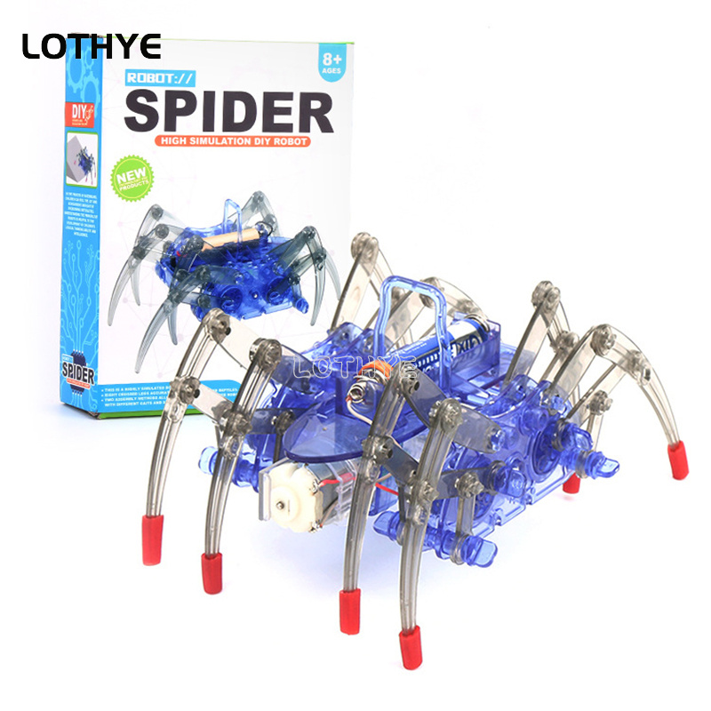 Diy Electronics Gifts - DIY Electric Spider Robot Puzzle Toy