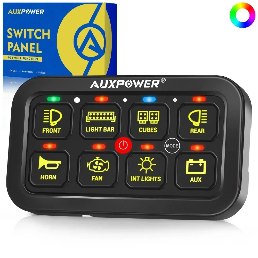 Diy Marine Electronics - RGB Lights On-Off Switch Panel Universal