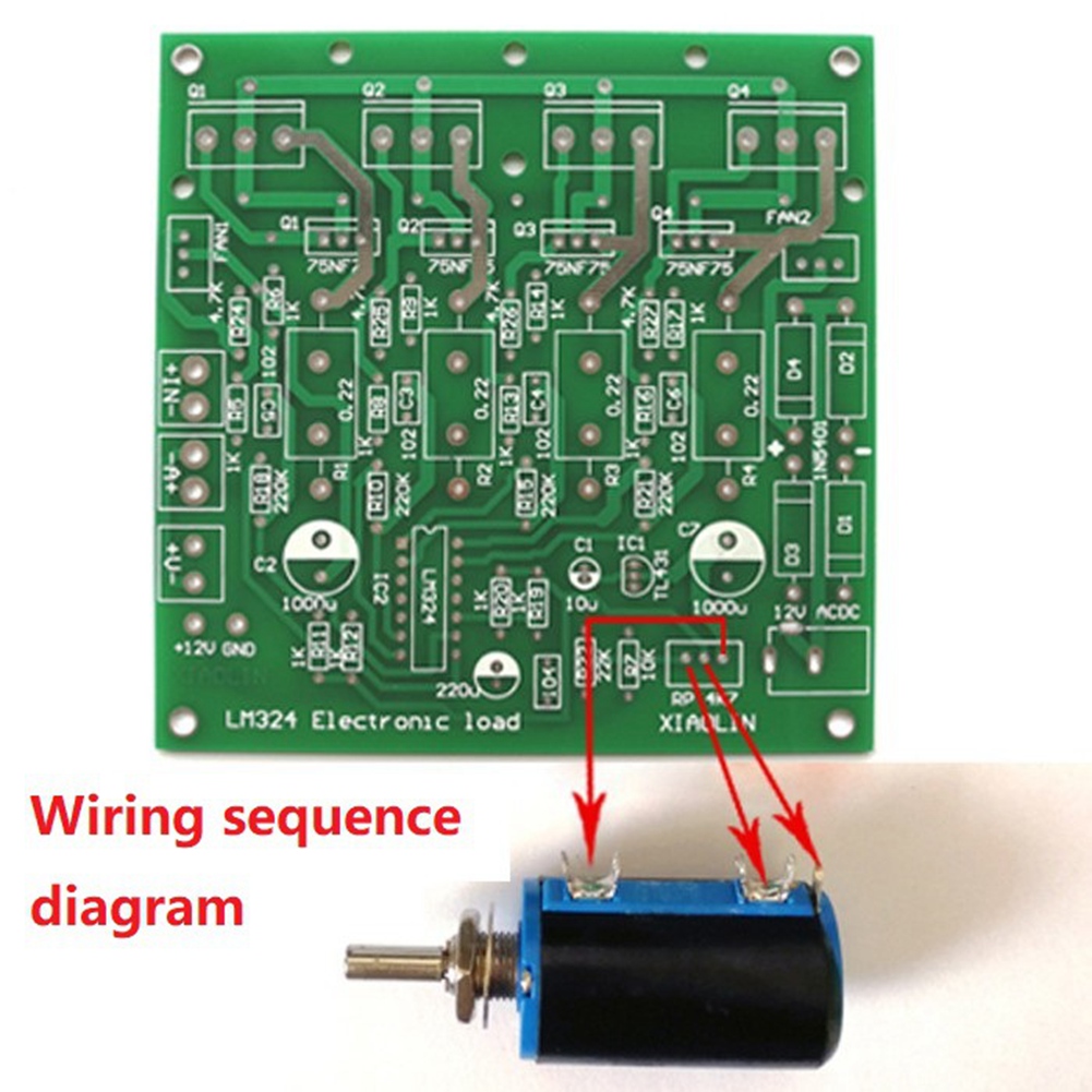 Diy Electronic Load - ABIY-DIY Kits 150W 10A Battery Capacity