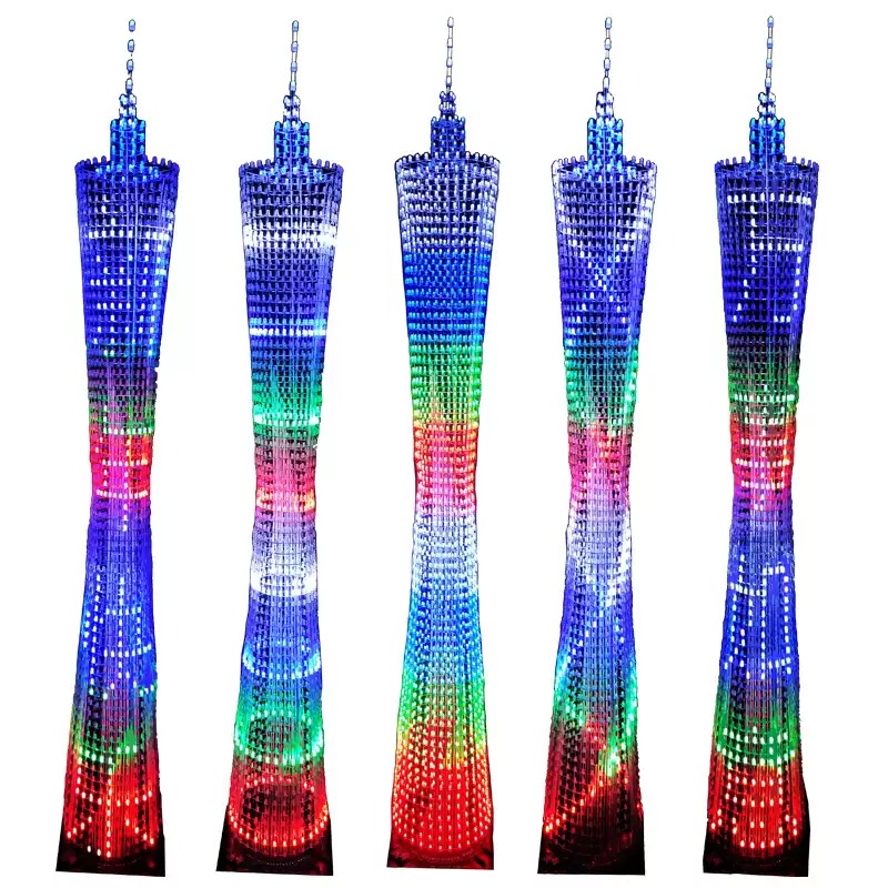 Diy Electronics Components Kit - 64 Layers Canton Tower DIY Electronic
