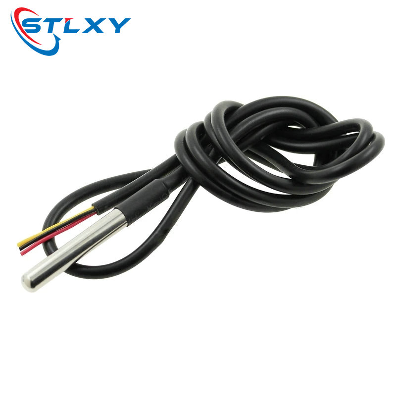 Ds18B20 Temperature Sensor - 5PcsDS1820 Stainless steel package Waterproof DS18b20