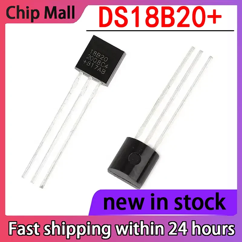 Ds18B20 Temperature Sensor - 1PCS DS18B20+18B20 Temperature Sensor, Brand New