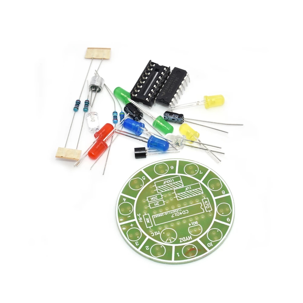 CD4017 colorful voice control  - огляд і ціна Diy Electronics Lab