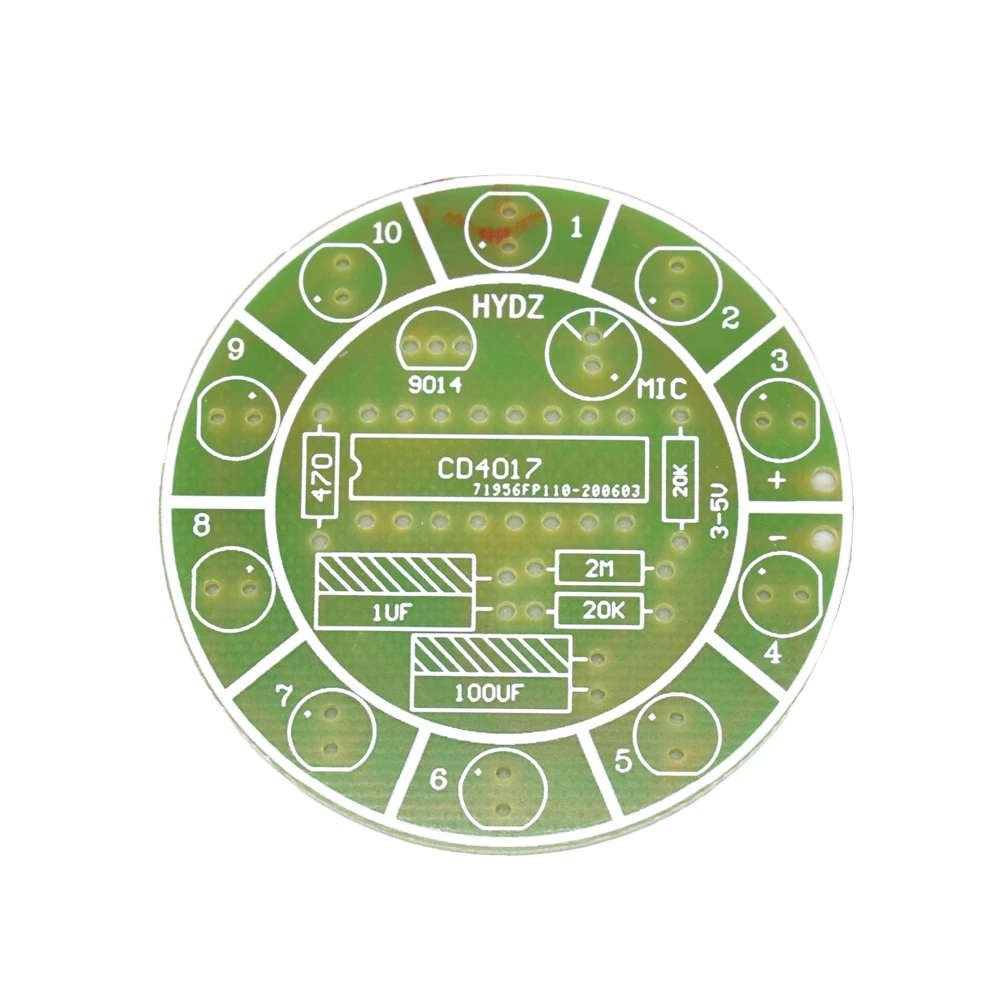 CD4017 colorful voice control  - огляд і ціна Diy Electronics Lab