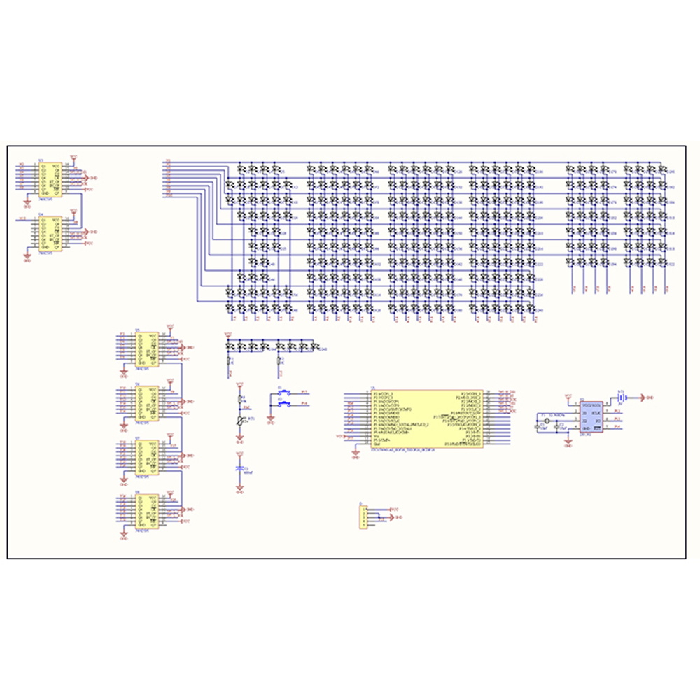 DIY Digital Dot Matrix Clock E - огляд і ціна Diy Electronics Learning Kit