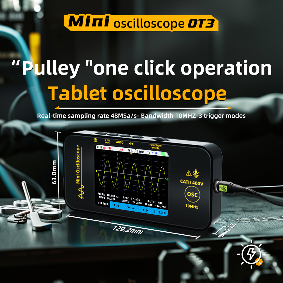 BSIDE OT3 Handheld Oscilloscop - огляд і ціна Oscilloscope Dso Mini