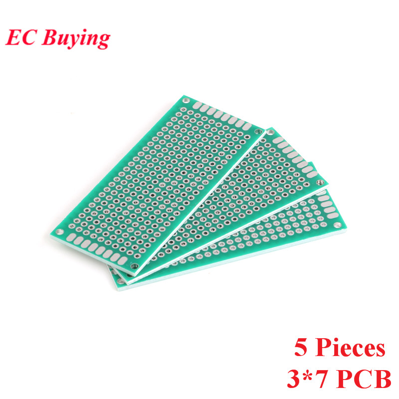 5pcs 3x7cm Double Side Prototy - огляд і ціна Arduino Diy Electronics