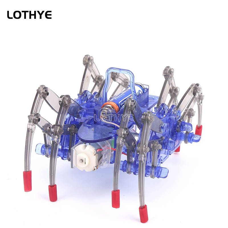 DIY Electric Spider Robot Puzz - огляд і ціна Diy Electronics Gifts