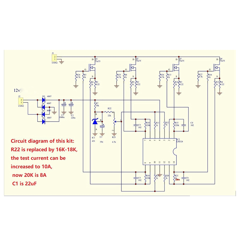 AC88-2X DIY Kits 150W 10A Batt - огляд і ціна Diy Electronic Load