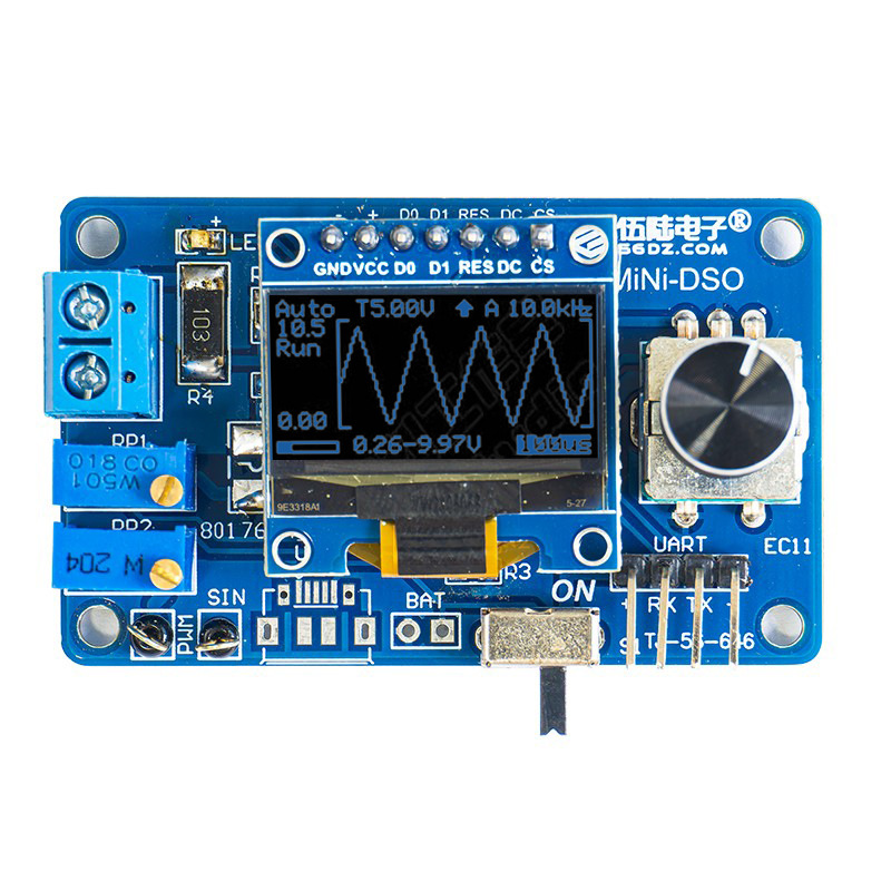 Mini DOS LCD oscilloscope kit  - огляд і ціна Oscilloscope Dso Mini