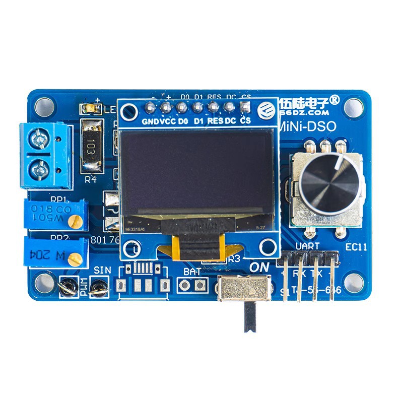 Mini DOS LCD oscilloscope kit  - огляд і ціна Oscilloscope Dso Mini