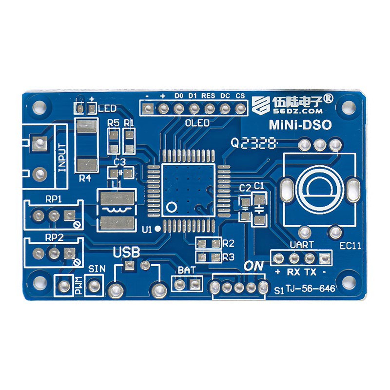 Mini DOS LCD oscilloscope kit  - огляд і ціна Oscilloscope Dso Mini
