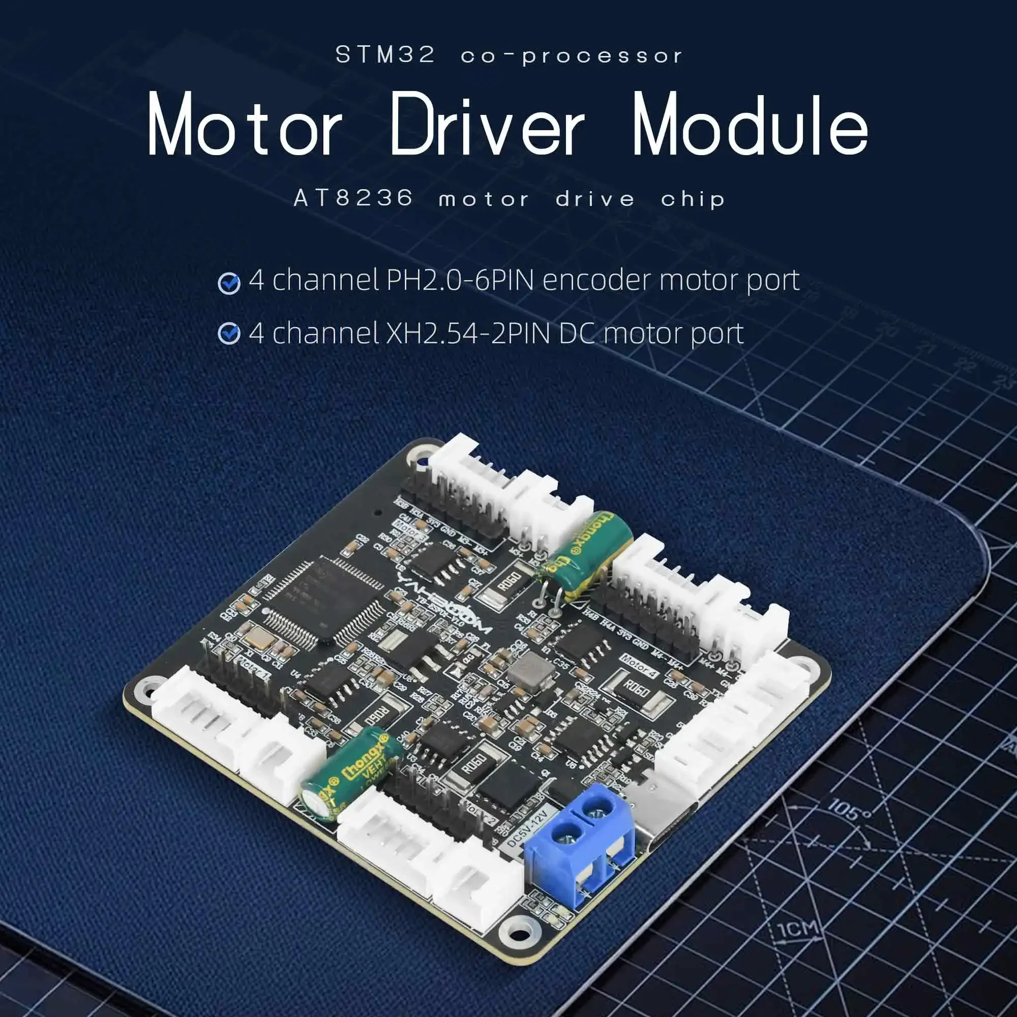 Yahboom 4-Channel Encoder Moto - огляд і ціна Diy For Electronics