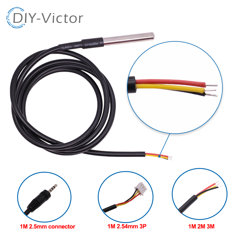 DS18B20 Stainless Steel Packag - огляд і ціна Ds18B20 Temperature Sensor