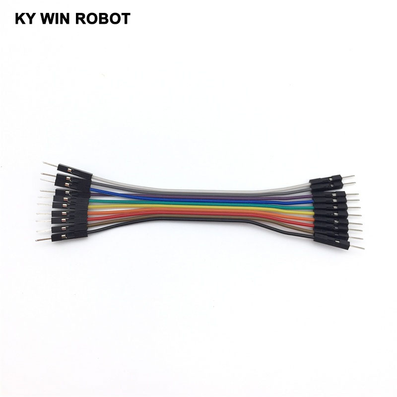 DuPont line 10pcs 10cm 2.54mm  - огляд і ціна Breadboard Jumper Wire
