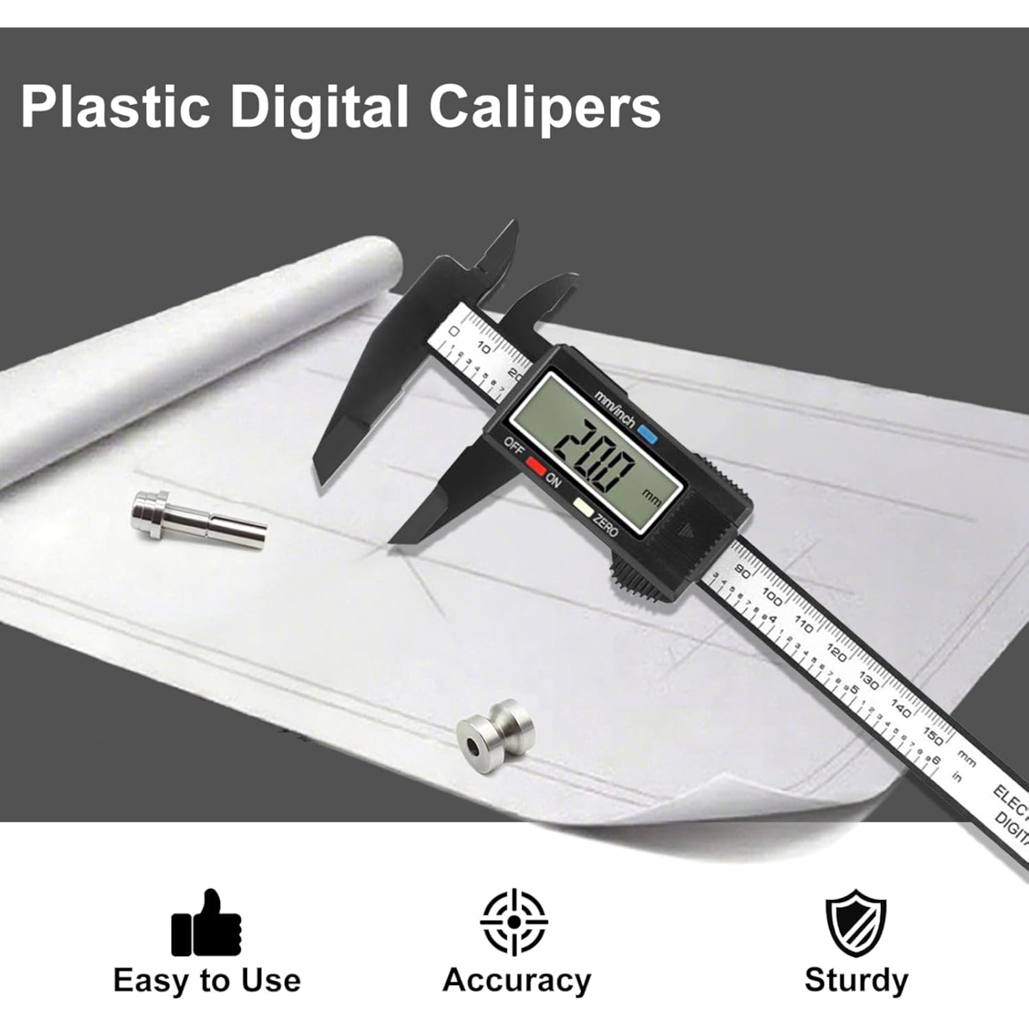 Digital Caliper - Student Lab  - огляд і ціна Diy Home Electronics Lab