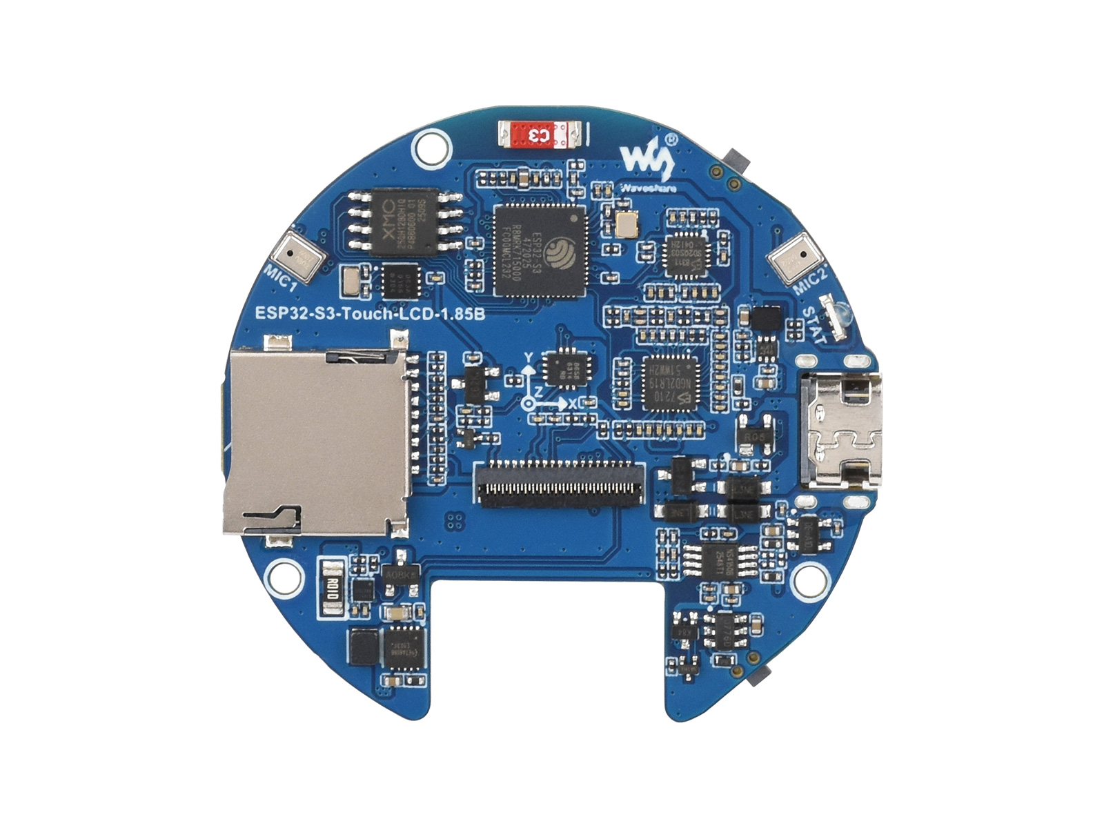 ESP32-S3 1.85inch LCD Capaciti - огляд і ціна Diy For Electronics