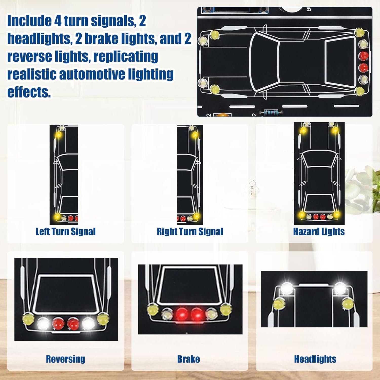DIY Car Driving Simulation Sol - огляд і ціна Diy Electronics Learning Kit