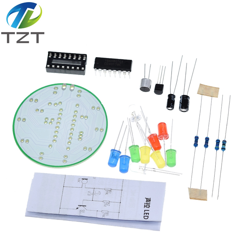 TZT 1/3PCS CD4017 colorful voi - огляд і ціна Diy Electronics Lab