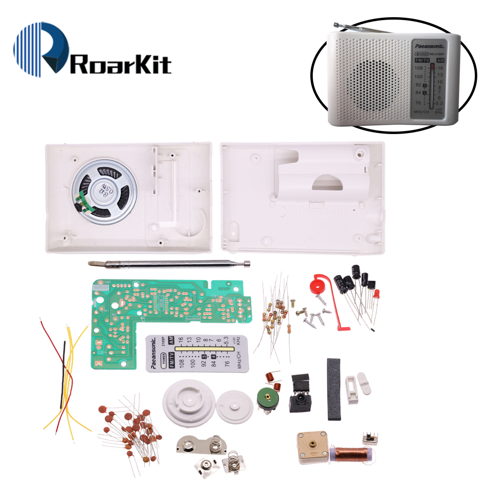 CF210SP AM/FM Stereo Radio Kit - огляд і ціна Diy Electronics Lab