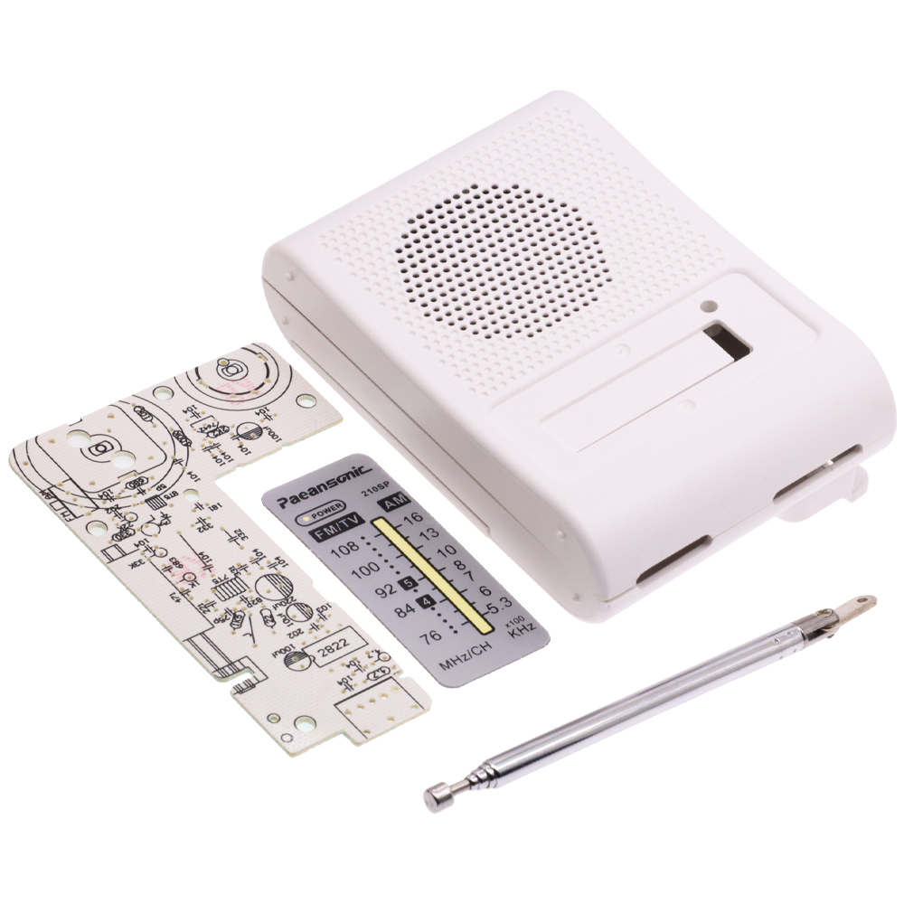 CF210SP AM/FM Stereo Radio Kit - огляд і ціна Diy Electronics Lab