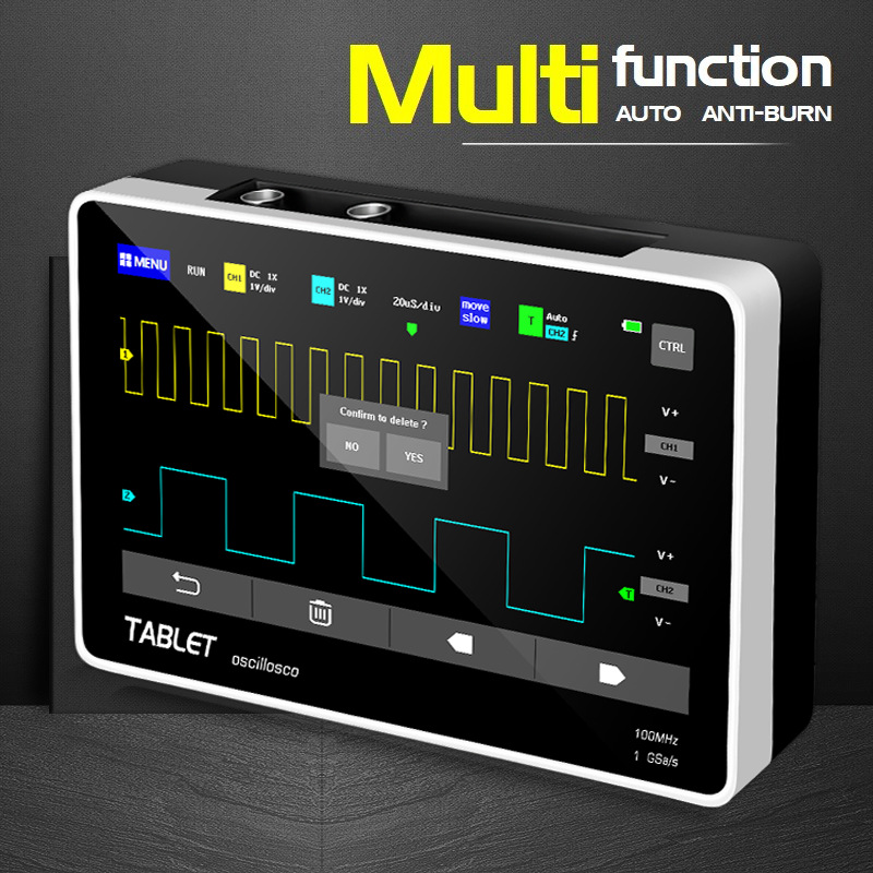 Touch Panel Digital Oscillosco - огляд і ціна Oscilloscope Dso Mini