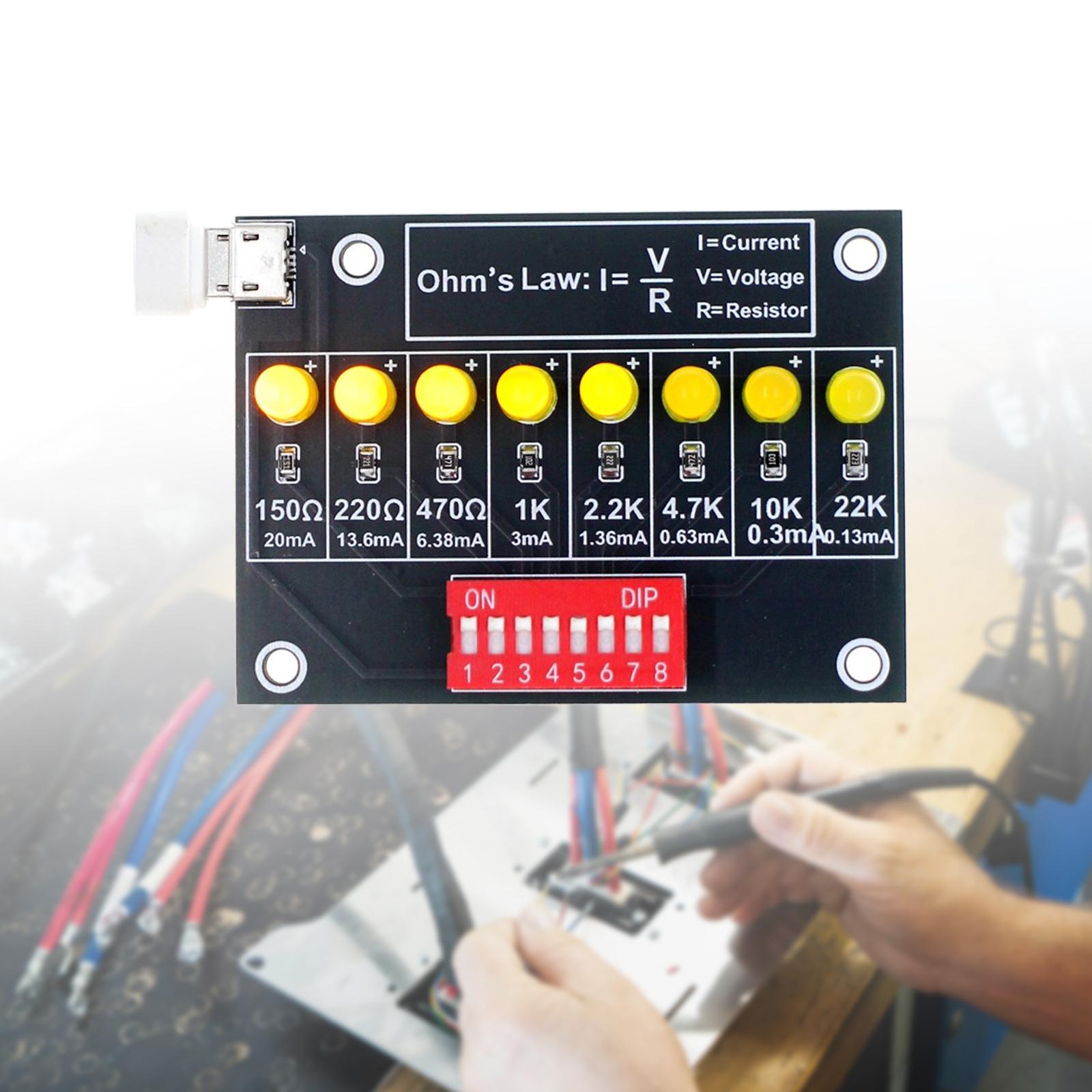 DIY Soldering Practice Kit Ohm - огляд і ціна Diy Electronics Learning Kit