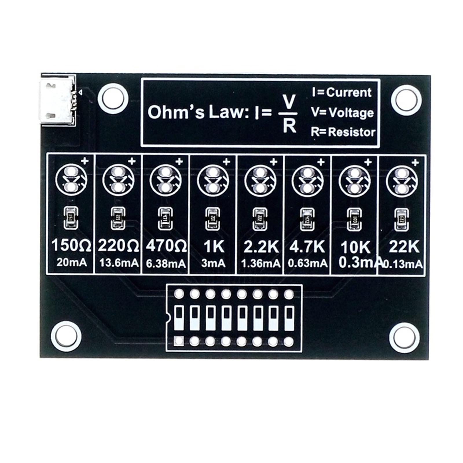 DIY Soldering Practice Kit Ohm - огляд і ціна Diy Electronics Learning Kit