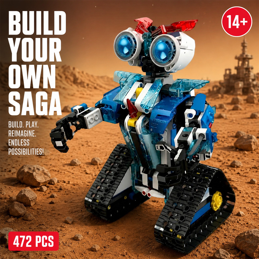 476PCS Mini Robot Building Blo - огляд і ціна Diy Electronics India