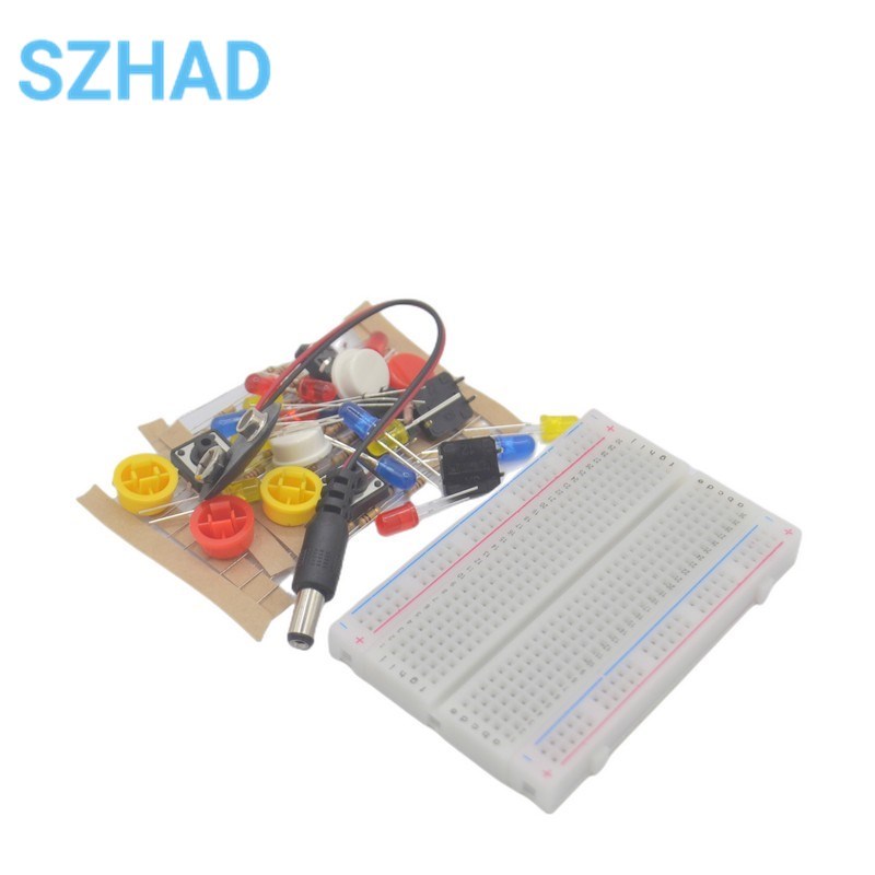 1set Portable Kit Resistor Jum - огляд і ціна Breadboard Jumper Wire