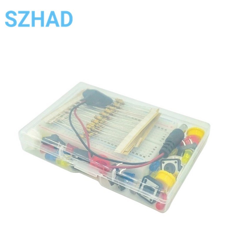 1set Portable Kit Resistor Jum - огляд і ціна Breadboard Jumper Wire