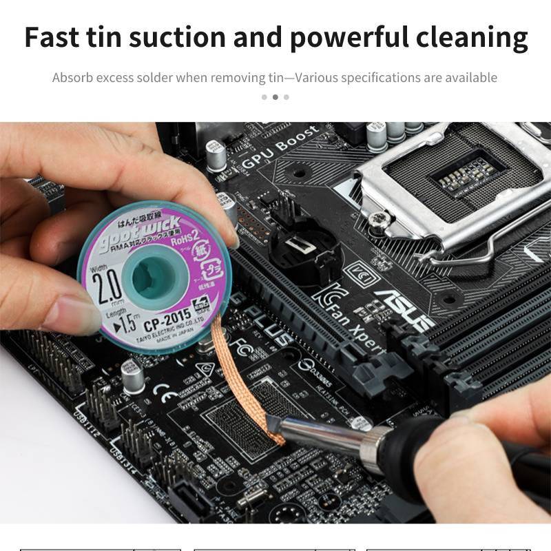 Original Goot Desoldering Sold - огляд і ціна Smd Solder Paste