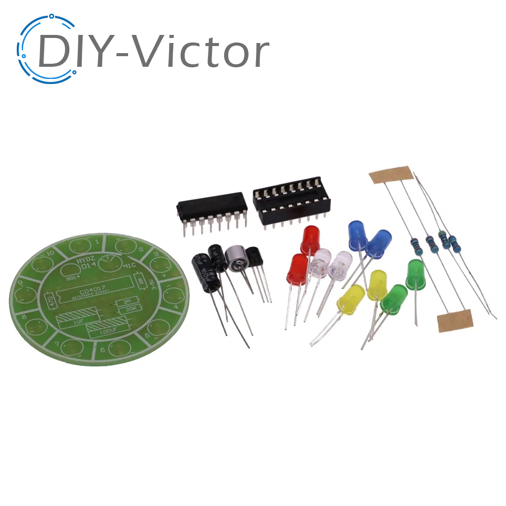 1/5/10 PCS CD4017 colorful voi - огляд і ціна Diy Electronics Lab