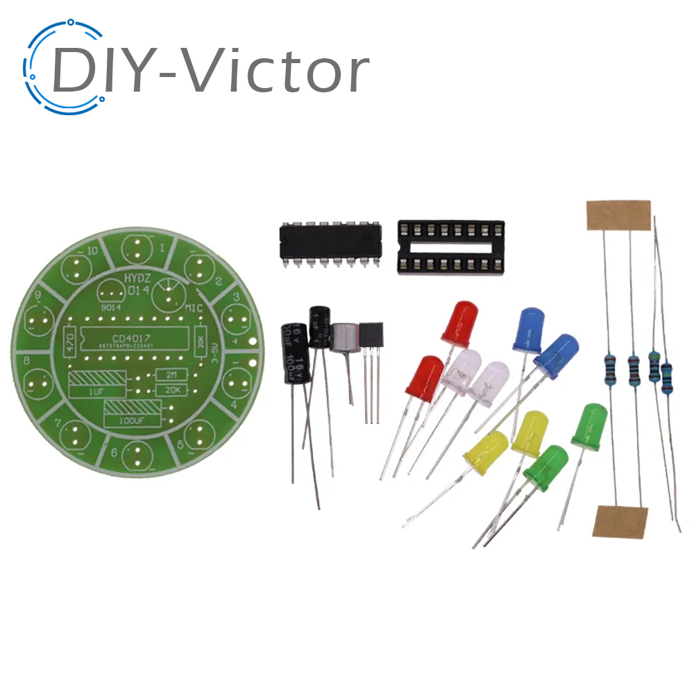 1/5/10 PCS CD4017 colorful voi - огляд і ціна Diy Electronics Lab