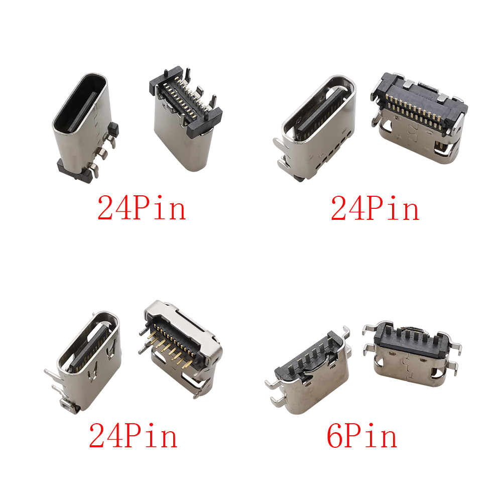 10Pcs USB Connector Type C Fem - огляд і ціна Smd Solder Paste