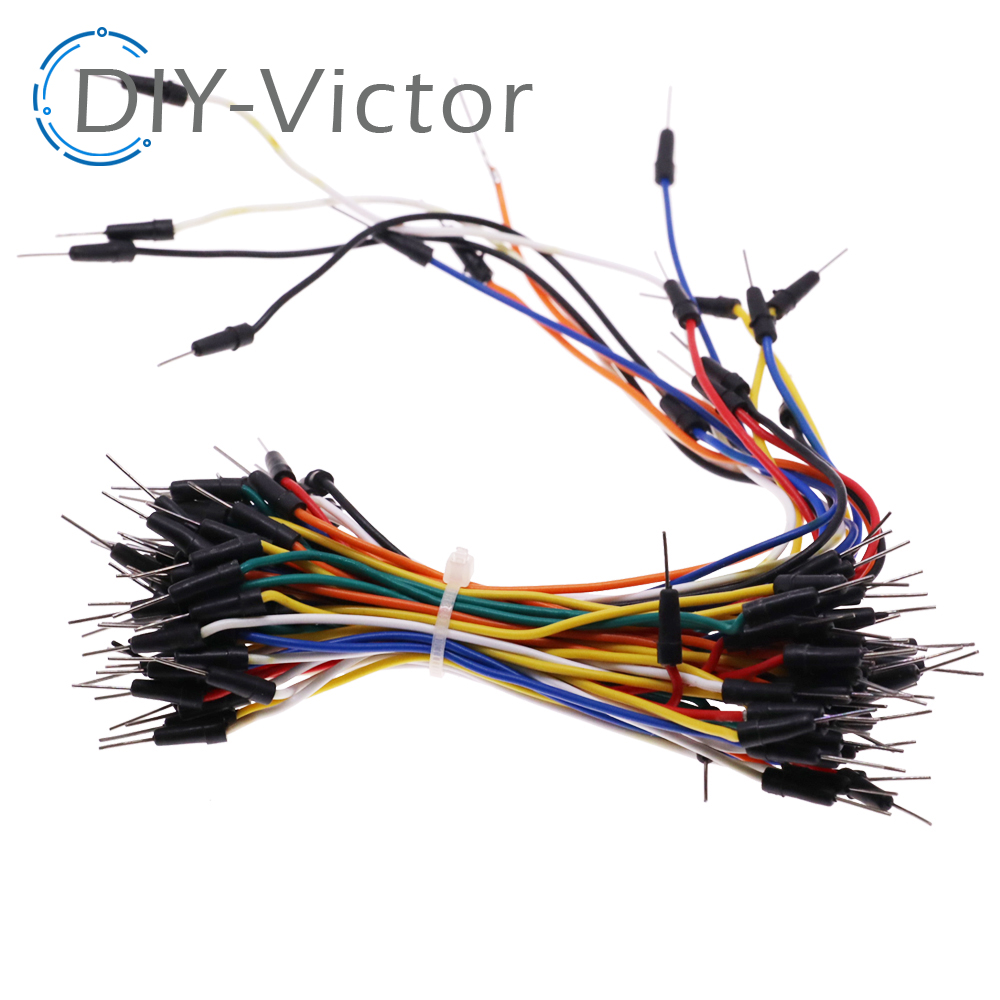 65pcs,New Solderless Flexible  - огляд і ціна Breadboard Jumper Wire