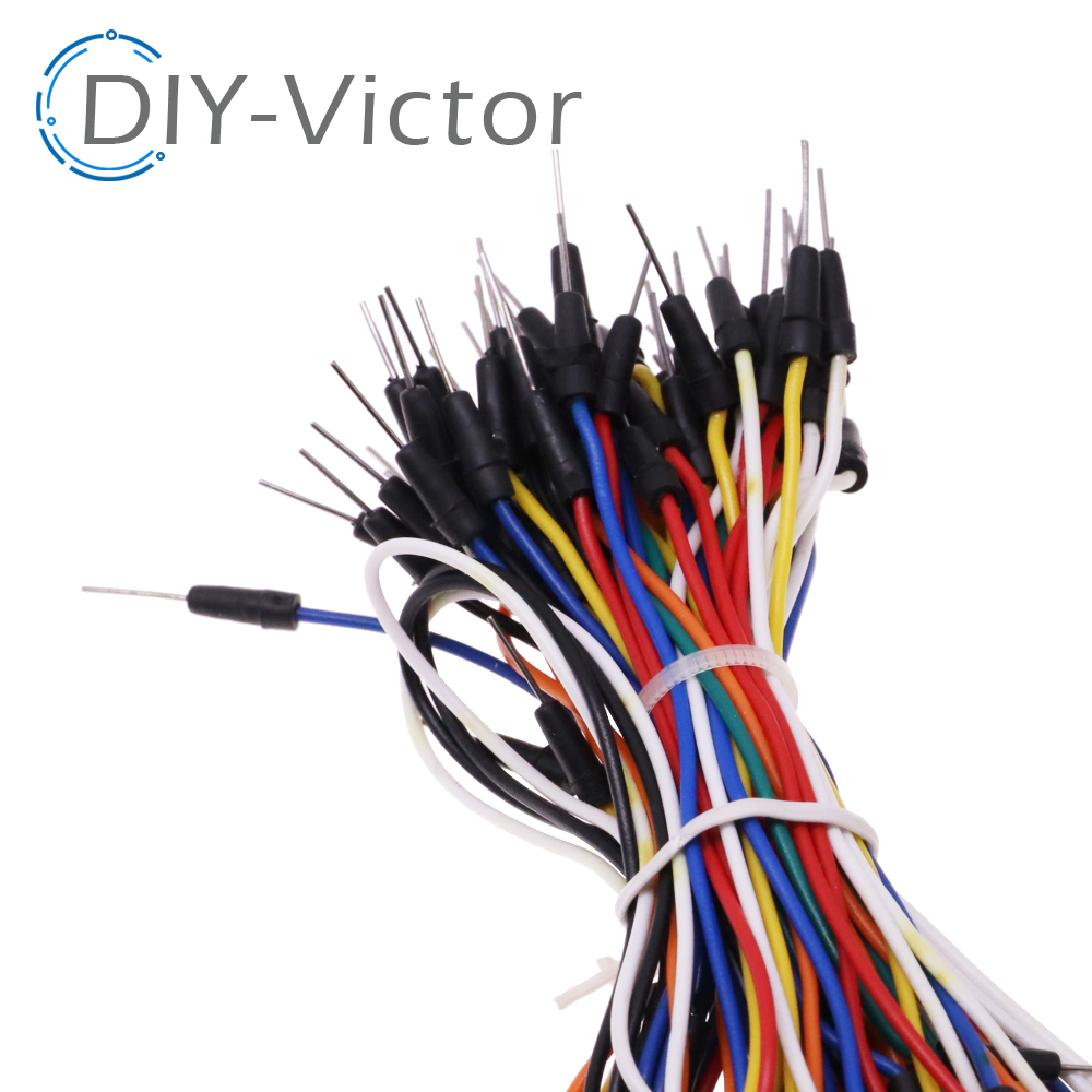 65pcs,New Solderless Flexible  - огляд і ціна Breadboard Jumper Wire