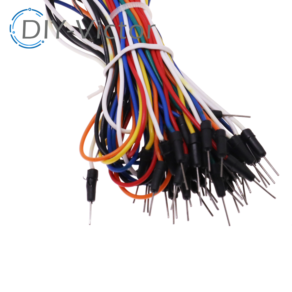 65pcs,New Solderless Flexible  - огляд і ціна Breadboard Jumper Wire