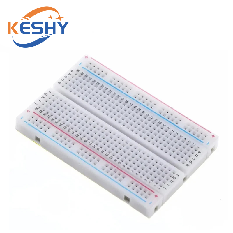 400 Tie Points Solderless PCB  - огляд і ціна Diy Electronics Breadboard