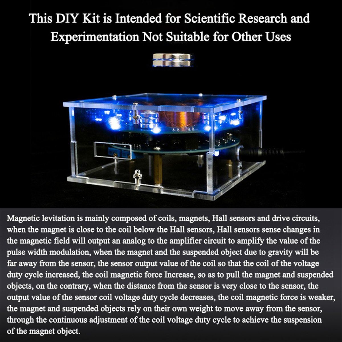 AB53 DIY Magnetic Levitation K - огляд і ціна Diy Electronic Load