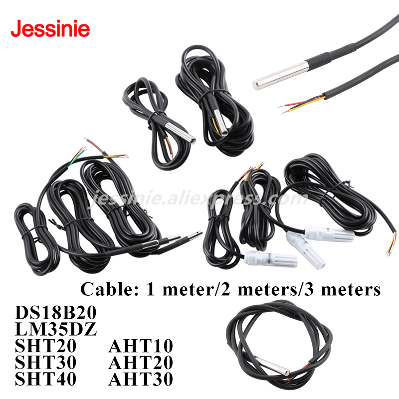 DS18B20 LM35DZ SHT20 SHT30 SHT - огляд і ціна Ds18B20 Temperature Sensor