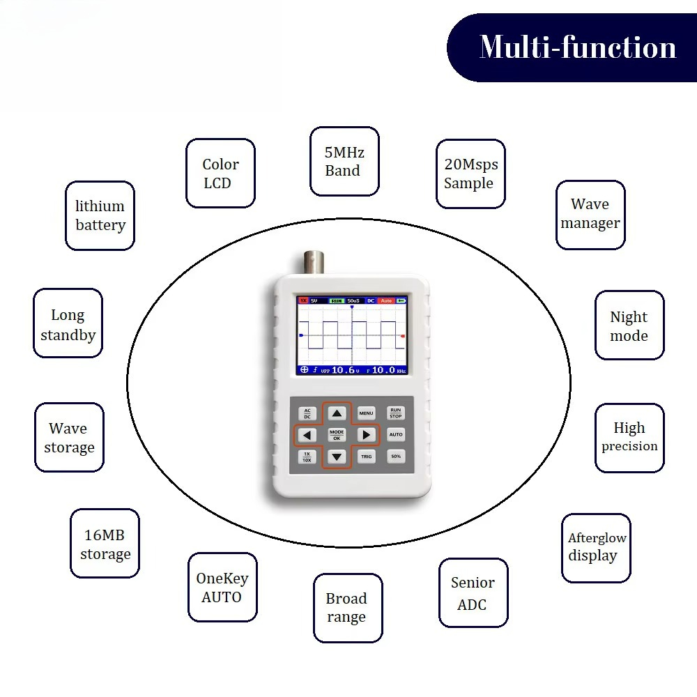 DSO PRO Handheld Mini Portable - огляд і ціна Oscilloscope Dso Mini