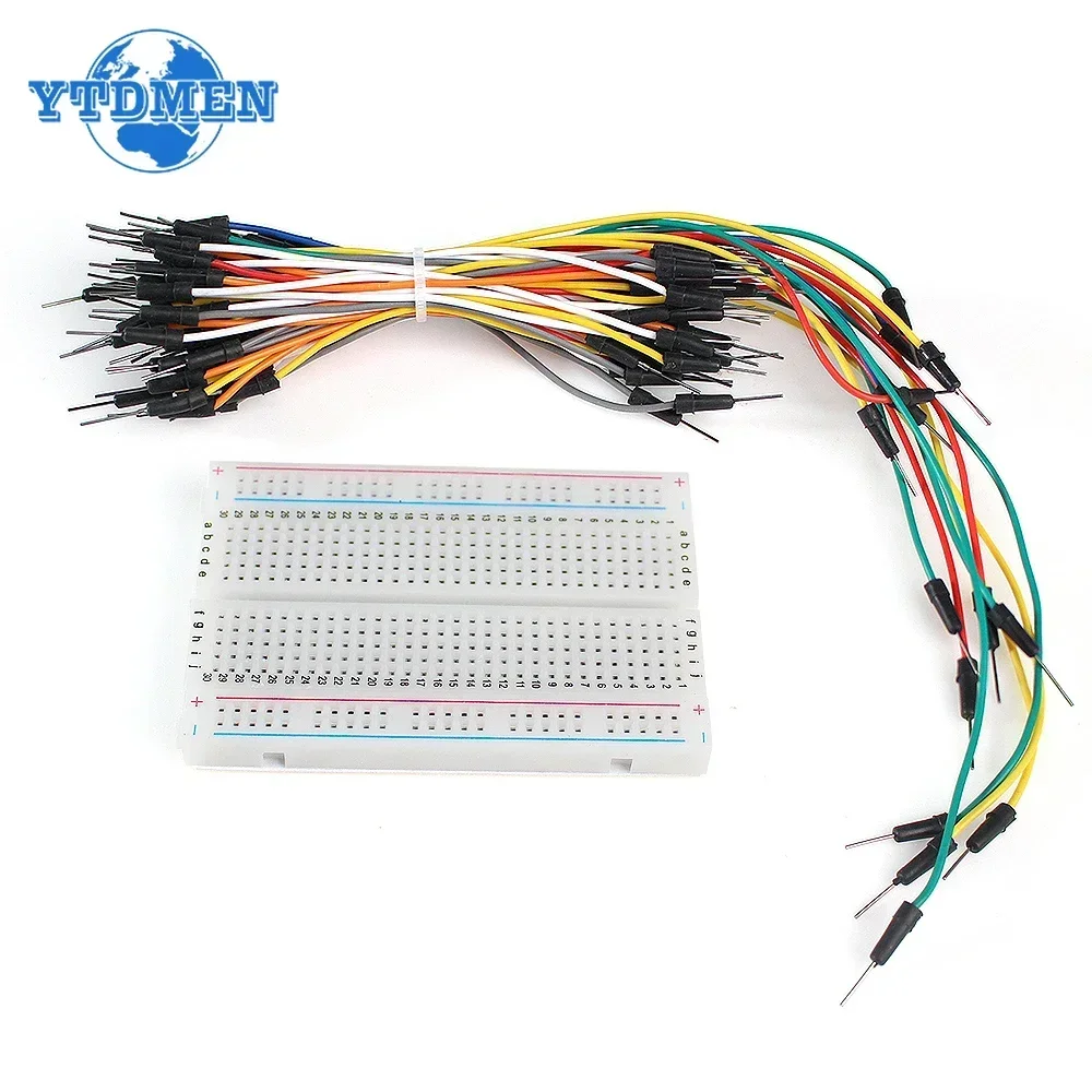 MB-102 Breadboard 400 830 Poin - огляд і ціна Diy Electronics Breadboard