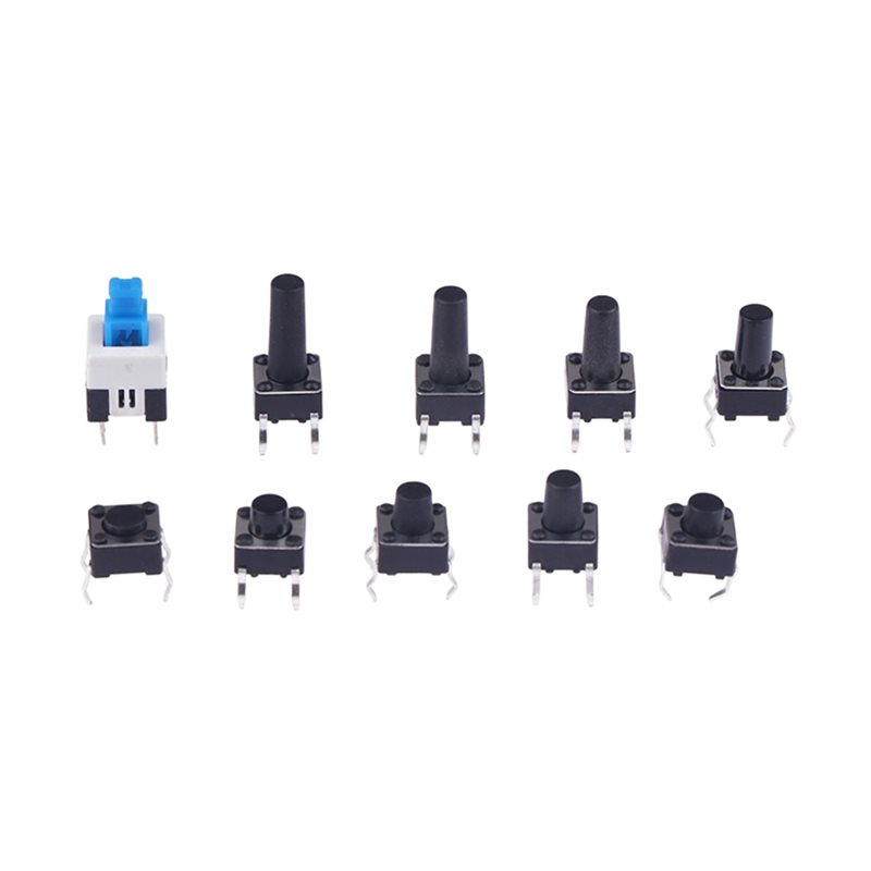 DT17 Tactile Push Button Switc - огляд і ціна Diy Electronics Components Kit