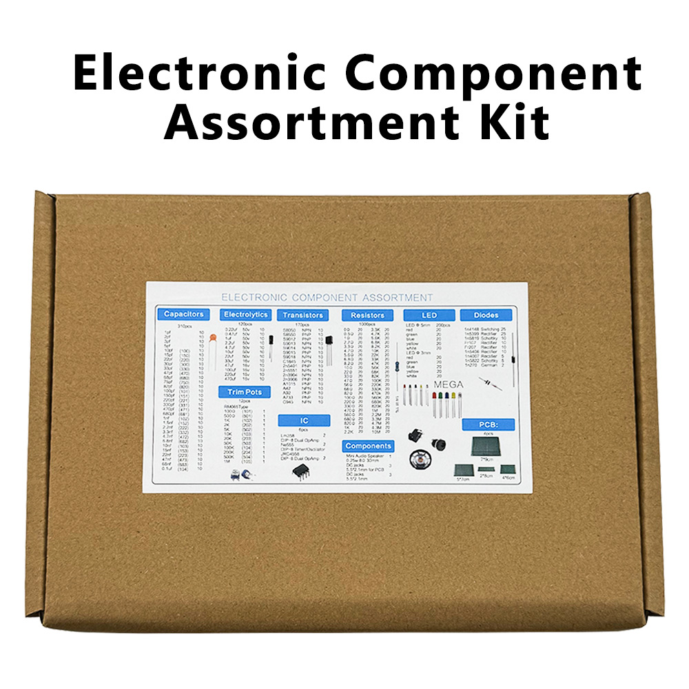 1900PCS Electronic Component K - огляд і ціна Diy Electronics Components Kit