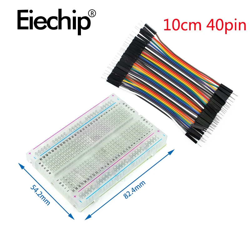 400 Points Solderless PCB Brea - огляд і ціна Diy Electronics Breadboard