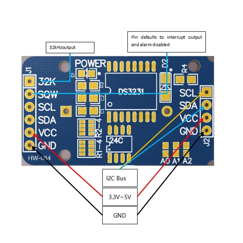 DS3231 Precision RTC Module wi - огляд і ціна Rtc Module Ds3231