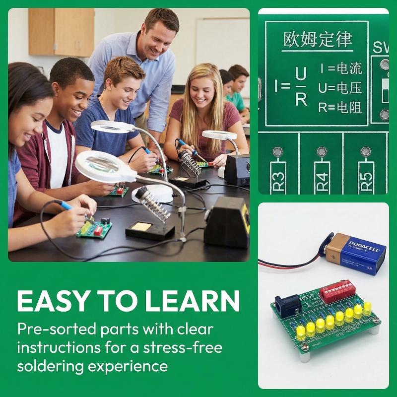 Electronic DIY Soldering Pract - огляд і ціна Diy Electronics Lab