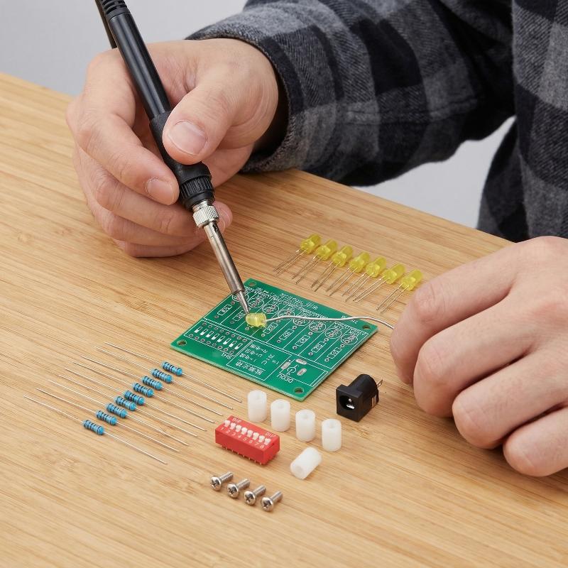 Electronic DIY Soldering Pract - огляд і ціна Diy Electronics Lab